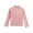 Pink, variant on Diufon Girls Long Sleeve Shirts Basic Crewneck Fall Tops Kids Casual Lace Hem Solid Color Pullover T Shirts