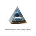 thumbnail image 3 of Adornos Colgantes Pirámide de orgonita de 5 cm, piedra de cristal Natural, orgonita, energía curativa, decoración del hogar Wdftyju  Libre de BPA, 3 of 3