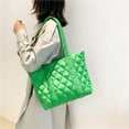 thumbnail image 3 of CoCopeaunt Quilted Tote Bags for Women Lightweight Puffer Padding Shoulder Bag Large Nylon Tote Handbag Zipper Closure, 3 of 6