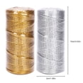 thumbnail image 2 of Golden Hollow Tag Rope, 1 Roll 1.5mm, For DIY Crafts And Dreamcatcher, 2 of 8