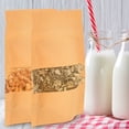 thumbnail image 3 of 400 Pcs Versatile Wrapping Bags Bakery Packaging Bags Convenient Paper Bags Snack Food Bags, 3 of 5