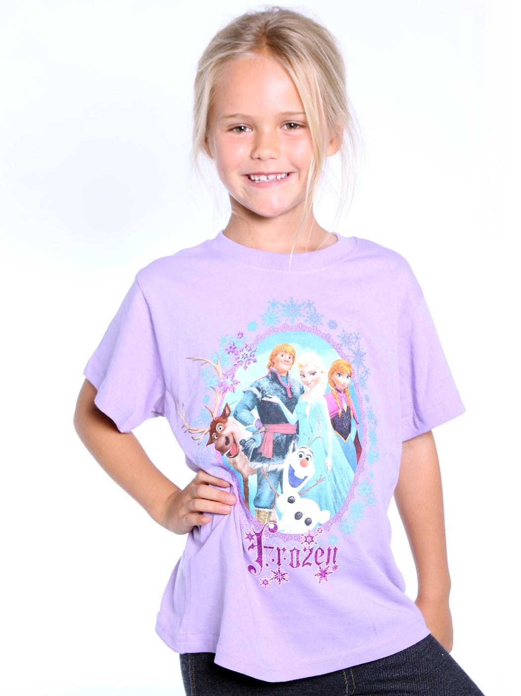 You Choose  S-XL New Disney Frozen Elsa Anna Olaf Kristoff & Sven T-Shirt 