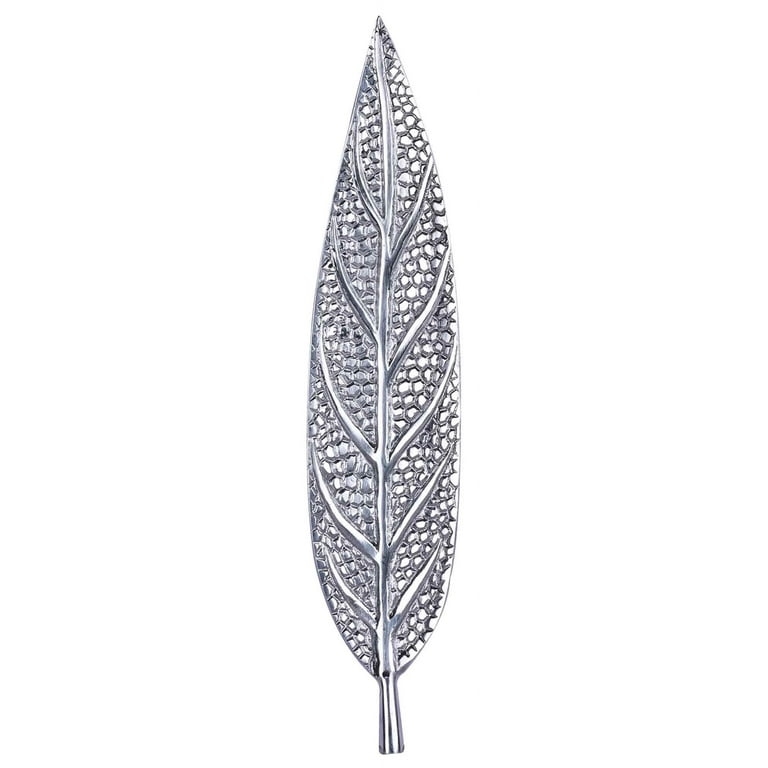 Better Homes & Gardens Metal Leaf Incense Ash Catcher Silver 3-Pack photo 2