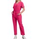 thumbnail image 2 of Traje Elástico de las Mujeres, Manga Corta Delgada Estirable Y Pantalones Cortos para Uso Casual Y Casero, Ligero Y Transpirable Vestido Suelto, 2 of 9