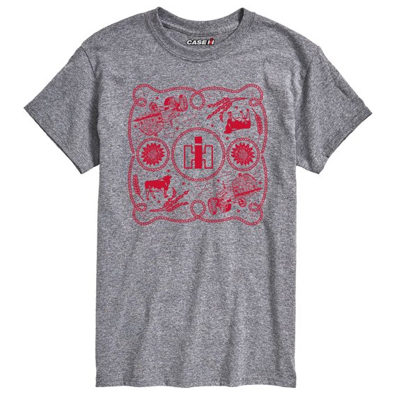 Case IH - Western Rope Icons - Men's Short Sleeve Graphic T-Shirt