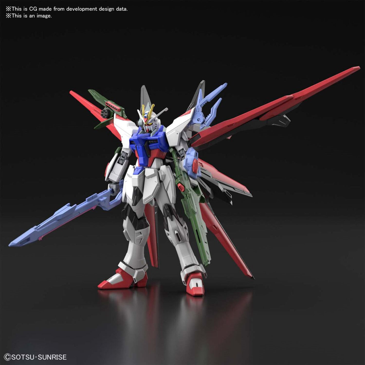 GBB Gundam Perfect Strike Freedom HG 1:144 Model Kit