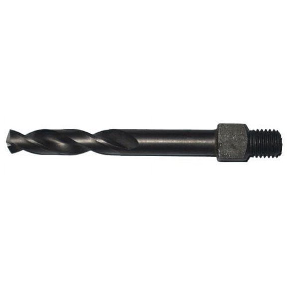 Drill America TSDNL "N" Cobalt Long Stubby Threaded Shank Drill Bit Overall Length 2-1/8