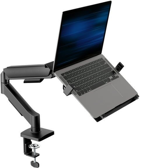 VIVO 10" to 15.6" Single Laptop Stand Desk Mount, Adjustable Notebook Holder