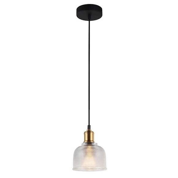 Lámpara Colgante E26/E27 60W Yué Transparente 2G ILUMINACIÓN .
