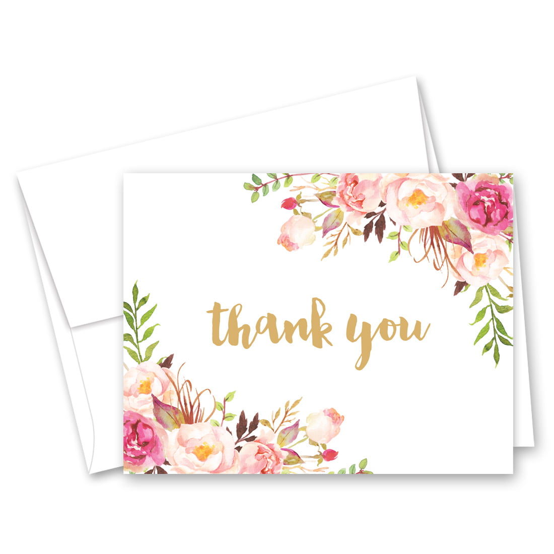 Thank You Details about   THANK YOU CARD Flowers Artsy Hallmark Greeting Card Pretty 