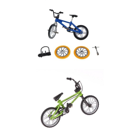 Esquirla 2pcs Mini Extreme Sports Finger Cool Boy Toy Creative Game Toy Set