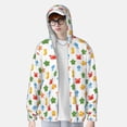 thumbnail image 2 of Balery Undersea Animals Sudadera ligera de manga larga con capucha y protección solar UPF 50+ para hombre y mujer, ideal para pesca y running-3X-Large, 2 of 7