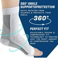 thumbnail image 5 of Chaussettes de Soutien de la Cheville Compression Neuropathie Sport, 5 of 5