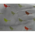 thumbnail image 4 of oneOone Georgette Viscose Fabric Artistic Bird Printed Craft Fabric BTY 42 Inch Wide, 4 of 4