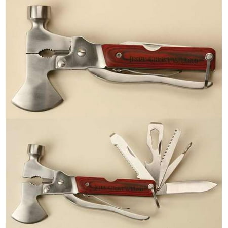 Multi Tool-Engraved Rosewood Handle (6.75"x3.5")
