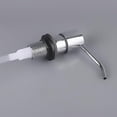 thumbnail image 2 of Kitchen Sink Soap Dispenser Liquid Pump Diffuser, Hidden Dishwashing Liquid Dispenser, Chrome, Silver, 2 of 3