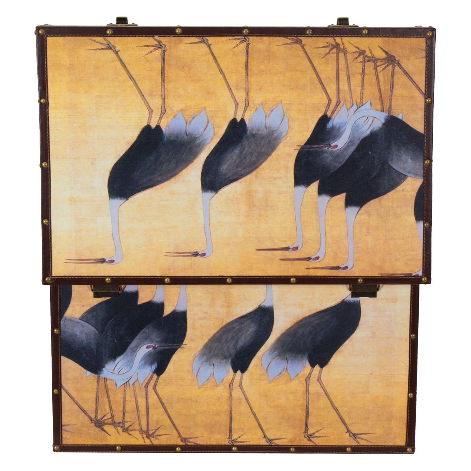 Oriental Furniture Cranes Storage Trunk - image 2 of 4