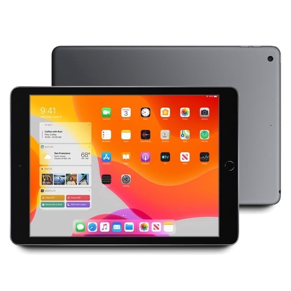 Restored Apple iPad 7th Gen 128GB Space Gray Wi-Fi MW772LL/A