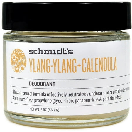 Schmidt's Natural Deodorant, Ylang-Ylang + Calendula 2 oz - (Pack of 6)