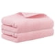 thumbnail image 1 of Toallas de mano de 2 paquetes de patrón de textura de ola REGALWOVEN, toallas de algodón altamente absorbentes para hoteles, spa Rosa 13" x 30", 1 of 7