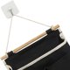 thumbnail image 3 of Bolsa de almacenamiento para colgar en la pared, 4 unidades, para colgar sobre la puerta, organizador para colgar en la pared, para archivadores, tela de lino y algodón impermeable, para sala de, 3 of 6