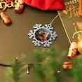 thumbnail image 5 of Metal Snowflake Christmas Ornaments Cute Quokka Christmas Ornament Xmas Present Winter Holiday Metal Christmas Ornaments Tree Decor Gifts Keepsake for Family Xmas Ornament 3", 5 of 8