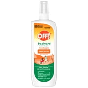 OFF! FamilyCare Mosquito Repellent, Unscented DEET Pump Bug Spray with Aloe Vera, 9 oz