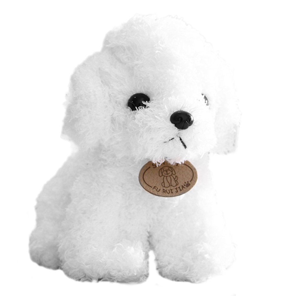 simulation teddy dog plush toy doll puppy dog doll cute poodle to send