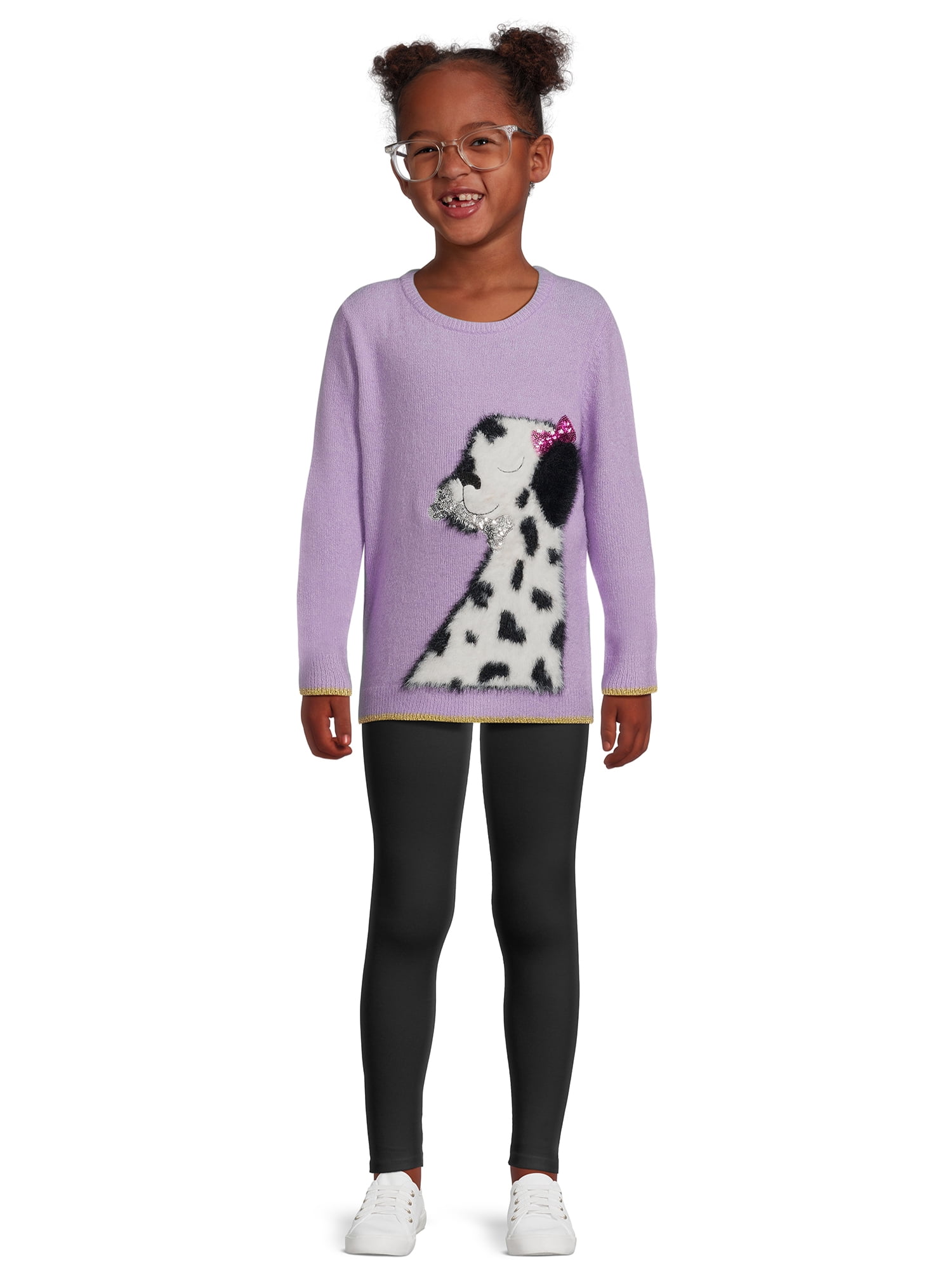 Nik and Leksi Girls Embellished Sweater Pullover, Sizes 4-16