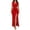 Red, variant on Cocktail Dresses for Women Wedding Guest Summer V-Neck Sleeveless Pleated Maxi Dress High Waist Split Party Bodycon Dresses Navy L