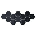 thumbnail image 1 of Irfora Láminas de espejo hexagonales reflectantes flexibles Azulejos de espejo autoadhesivos Pegatinas de espejo sin vidrio para decoración del hogar Uso diario Sala de estar Encimera de baño Irfora Pegatina de pared, 1 of 5