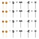 thumbnail image 1 of 40Pcs Halloween Cupcake Toppers Party Cupcake Toppers Dessert Decors Halloween Party Supplies, 1 of 4