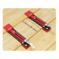 thumbnail image 3 of 2pc Wall Panel Install Tool Precision Gecko Gauge Aluminum Adjustable Stepped Board Install Jig,Metric Inch Double Scale, 3 of 7
