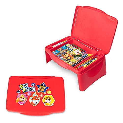 Escritorio portátil para niños Paw Patrol con almacenamiento