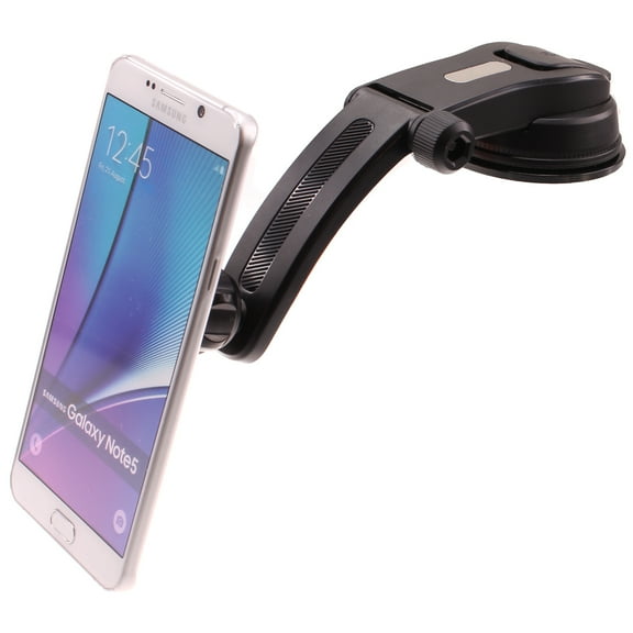 Car Mount Dash Phone Holder for Samsung Galaxy A06/A16 5G/A26 5G/A36 5G/A56 5G - Magnetic Cradle Swivel Dock Strong Grip