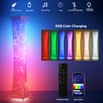 thumbnail image 2 of SUNMORY 61'' Floor Lamp for Living Room, RGB Lamp Music Sync Color Changing Tall Corner Lamps with Remote & App Control Soft Ligh LED for Bedroom Game Room, 2 of 7
