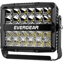 EVERGEAR 8 Inch 120W 6000 Lumens Ultra Light Offroad Truck Bumper Work Light