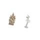 thumbnail image 5 of Estatua católica figura adorno escultura resina escritorio dama coleccionable ballet niña adecuada para dormitorio baño jardín coche decoración del ho, 5 of 8
