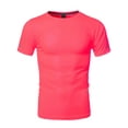 thumbnail image 2 of FashionOutfit Men's Men's Workout Activewear Crew Neck Short Sleeve Top, 2 of 4