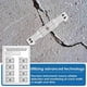 thumbnail image 4 of Registro de Monitoreo de Grietas de 15 Piezas, Monitor Revelador de Esquinas Acrílicas, Dispositivo Revelador de Monitoreo de Grietas, Instrumento de Medición, 4 of 7