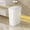 white, variant on 10L Odor Proof Trash Can with One-Touch Modern Design Durable Plastic Bathroom Kitchen Bin Space Saving Narrow Side Waste Bin