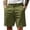 Army Green, variant on Mens Dress Shorts Summer Solid Color Casual Pants Business Casual Work Shorts with Pockets XL