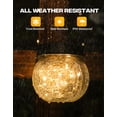 thumbnail image 3 of Linternas solares PARTPHONER para exteriores, impermeables, 18 unidades, con forma de globo de 10 cm, 3 of 8