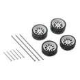 thumbnail image 1 of STARTIST 1:64 Scale Diecast Racing Model Car Wheel & Tire Set Accessories A, 1 of 9