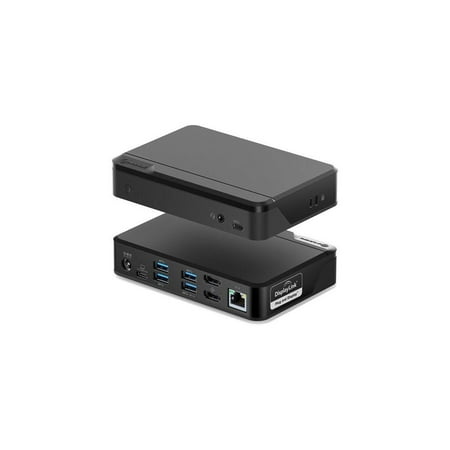UPC: 9350784019912 | ALOGIC Universal Twin HD Docking Station with USB-C & USB-A Compatibility – Dual Display 1080p@60Hz
