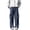 Marine, variante sur Pantalon Cargo pour Hommes, Pantalon Décontracté Mode Uni avec Poches et Taille Élastique pour le Printemps et l'Été