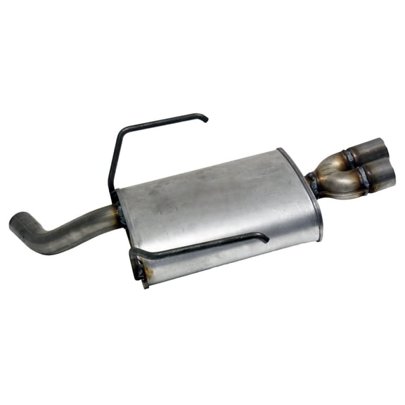 Walker Exhaust Quiet-Flow SS 53831 Exhaust Muffler Assembly Fits select: 2007-2008 GMC ACADIA, 2007-2008 SATURN OUTLOOK