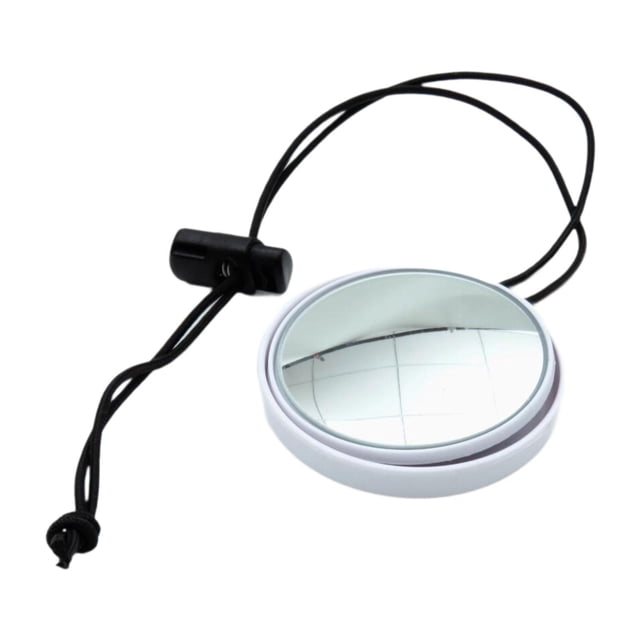 S SERENABLE Miroir de Plongée avec Lanière, Miroir d'Observation pour Dérive, Grotte, Plongée, Blanc