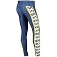 thumbnail image 3 of Women's Concepts Sport Navy Michigan Wolverines Dormer Knit Leggings, 3 of 3