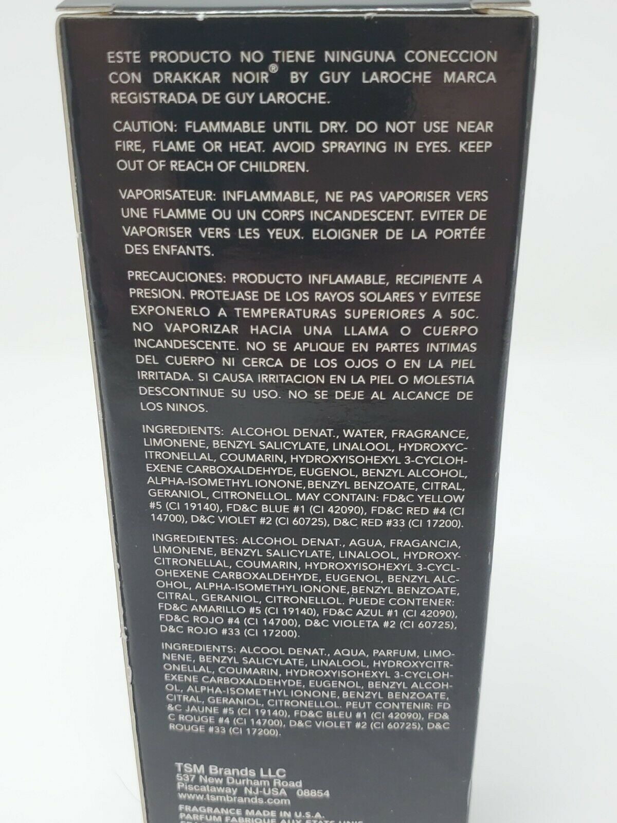 Our Version Of Drakkar Noir Luxury Spray Cologne 2 5 Oz Walmart Com